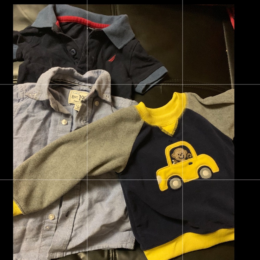 Baby boy tops 7 pieces.